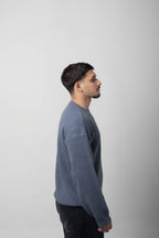 The Omeny knitted sweater - Light Blue Edition